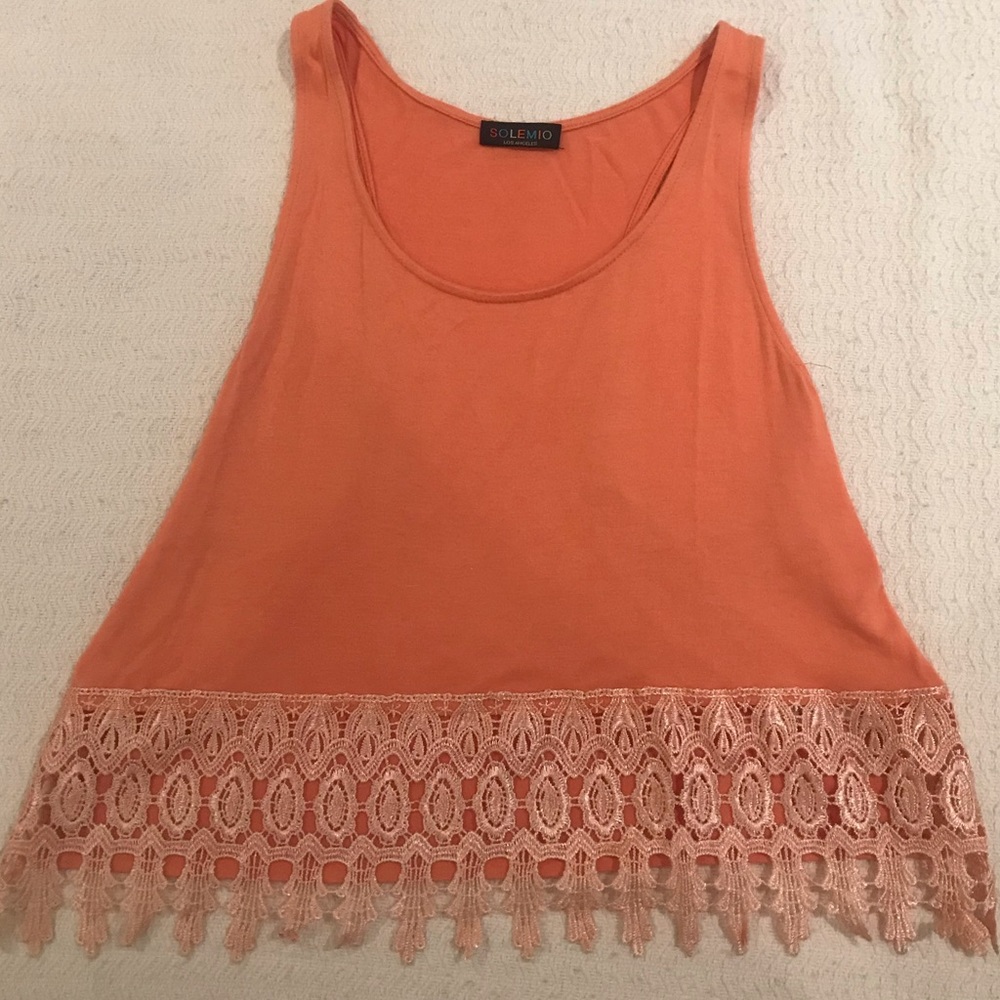 Orange Razorback Tank Top